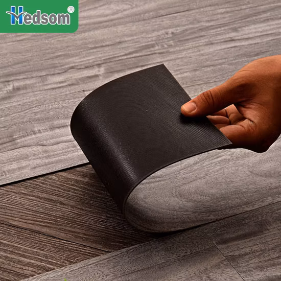 Piso traseiro seco UV do vinil do PVC Lvt do assoalho da espessura da cobertura 3mm