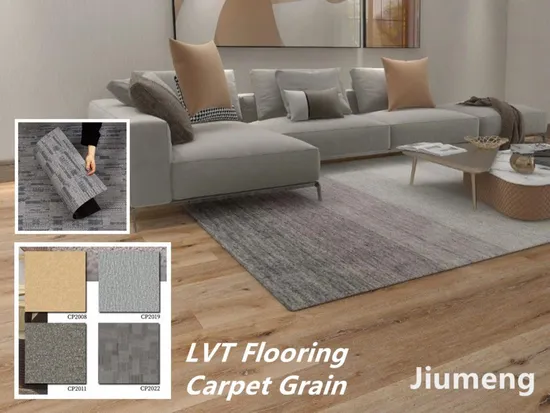 Piso de vinil Lvt de volta seca Piso de PVC