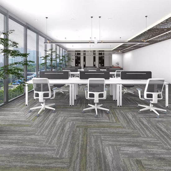 Rolo tufado do PE do forro do tapete do revestimento do PVC do rolo dos tapetes do revestimento do restaurante