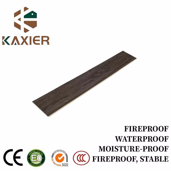Easy Click Piso impermeável e à prova de fogo PVC/WPC/Lvp/Lvt/Espc/Spc Pisos Pisos laminados